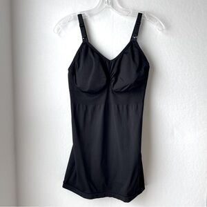 Nursing / Maternity / Post-Delivery Cami Black Adjustable Clip Straps Size 2XL